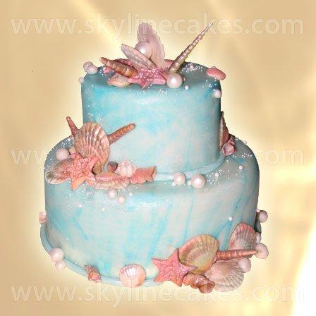 Сватбена торта Морско дъно