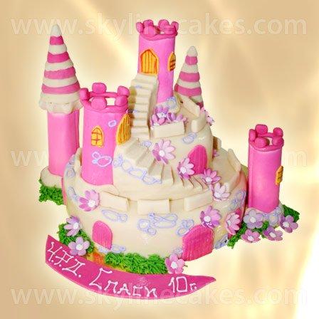 Детска торта Замък Маги