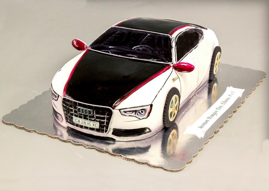 3D торта кола марка Ауди