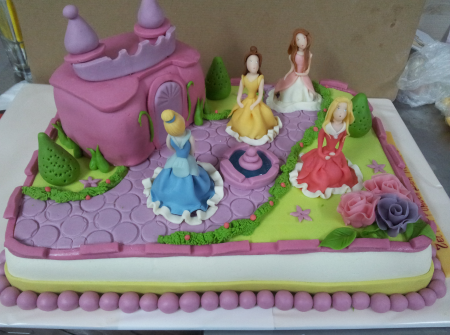 Торта Принцесите в Замъка