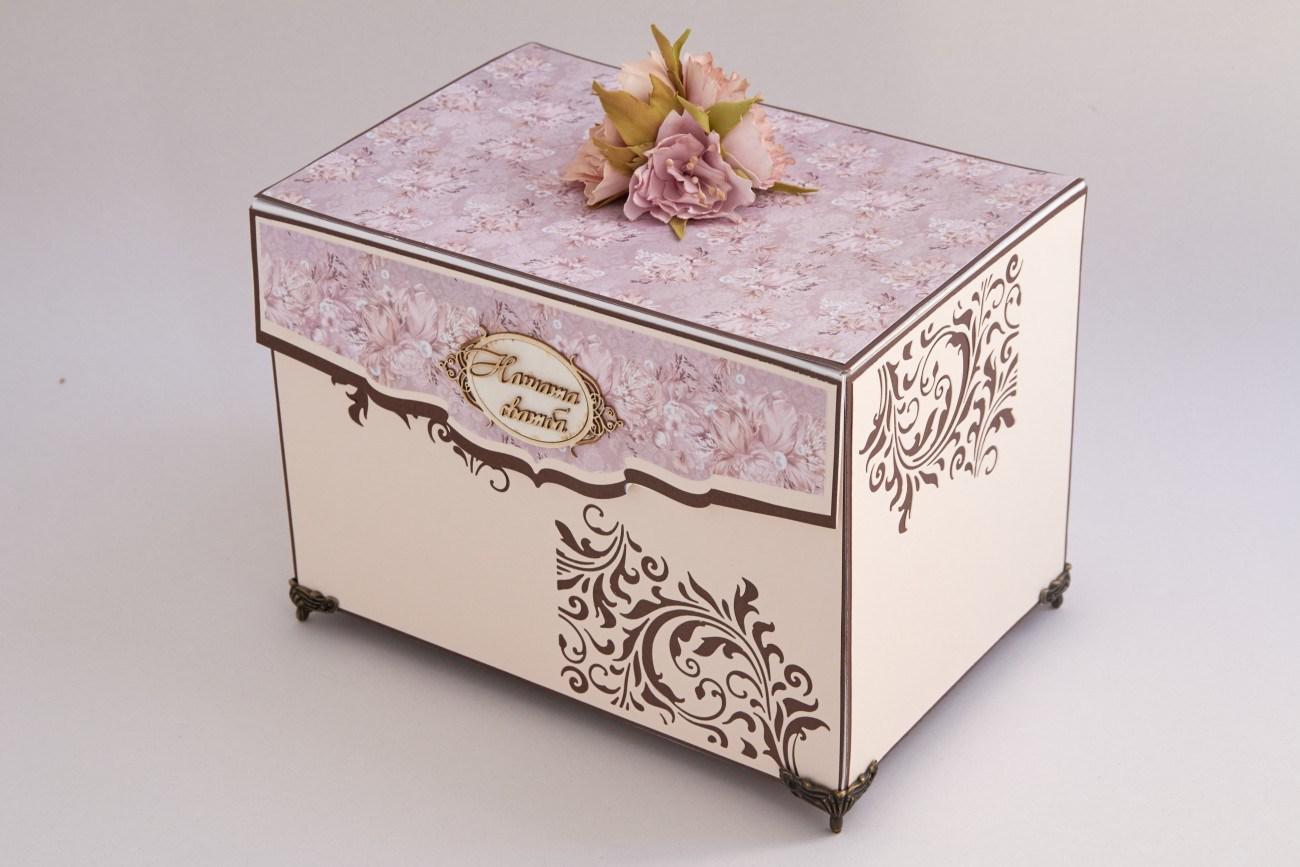 Сватбена кутия „Shabby roses“