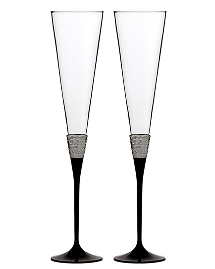 Сватбени чаши Vera Wang With Love Black