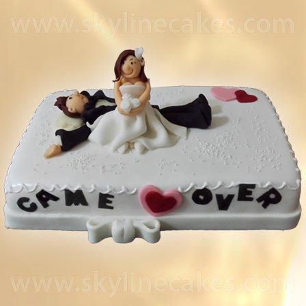 Сватбена торта Game Over