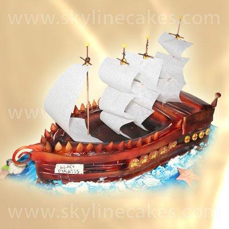 Детска торта Пиратски кораб