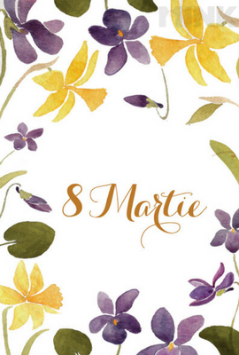 Felicitare 8 Martie Mink 1263 Altele